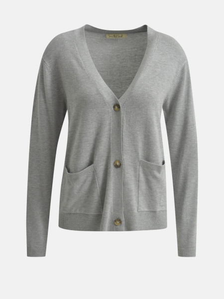 SMITH & SOUL Damen Strickjacke, grau