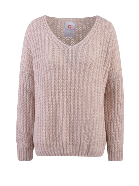 HEARTKISS Damen Pullover, rosa