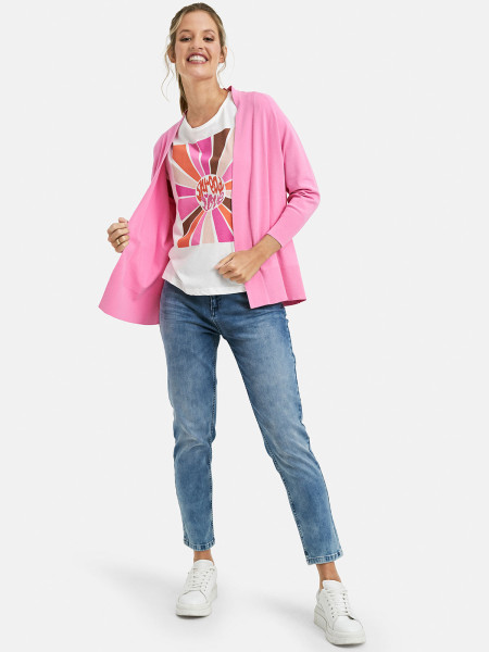 MILANO ITALY Damen Strickjacke, rosa