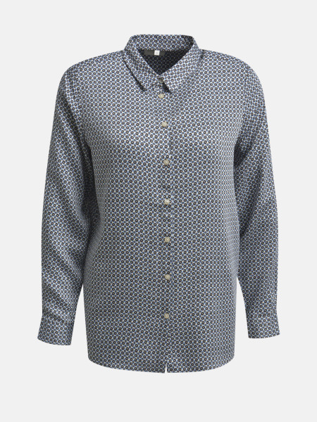 MILANO ITALY Damen Bluse, mocca