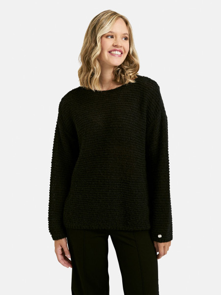 SMITH & SOUL Damen Pullover, schwarz