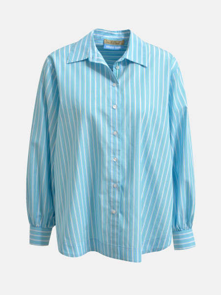 SMITH & SOUL Damen Bluse, blau