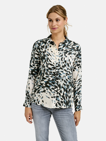 MILANO ITALY Damen Bluse, creme