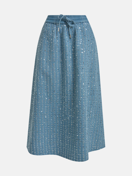 MILANO ITALY Damen Rock, blau