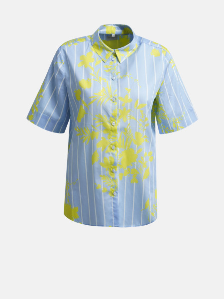 MILANO ITALY Damen Bluse, hellblau