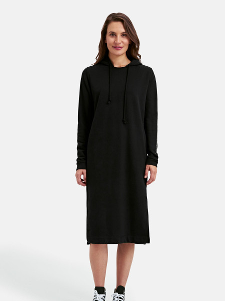 SMITH & SOUL Damen Sweatshirtkleid, schwarz