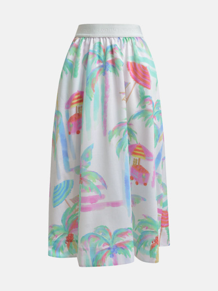 MILANO ITALY Damen Rock, offwhite