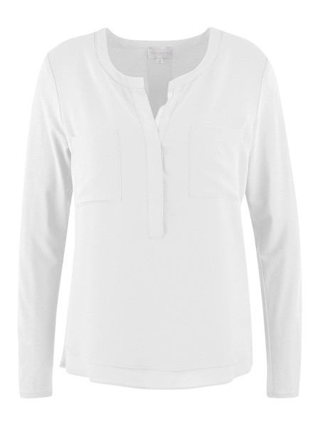 MILANO ITALY Damen Bluse, offwhite